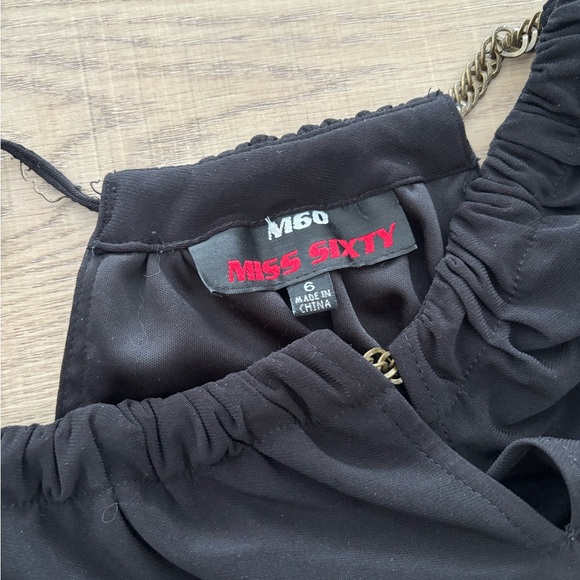 Miss Sixty Black Long Sleeve Dress - Picture 2 of 3